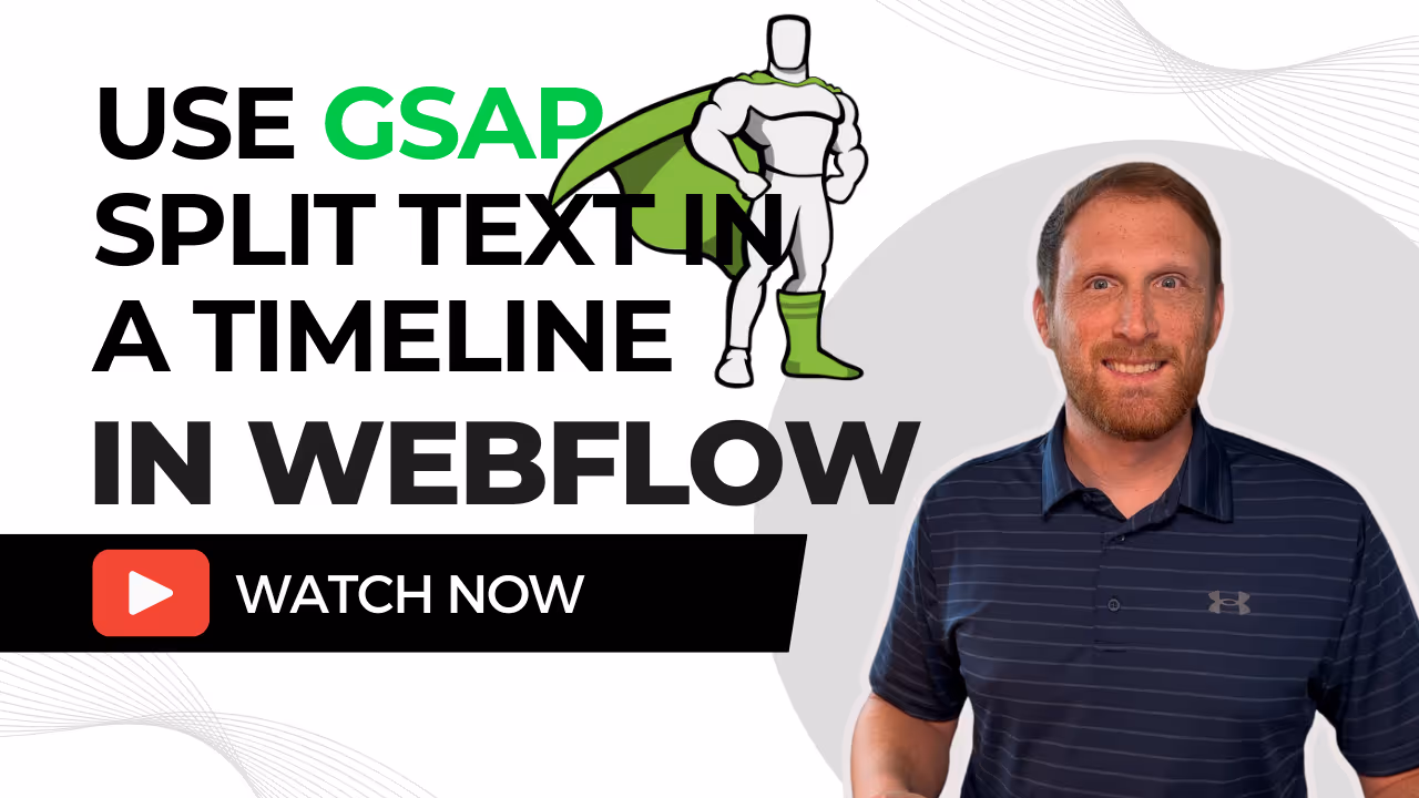 GSAP SplitText timeline